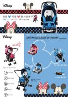 小寶寶大聯盟 - Disney 迪士尼 (vivi baby) Mickey 米奇 Minnie 米妮 汽車提籃 汽座 (藍色/粉紅色) - 1209173_圖片(3)