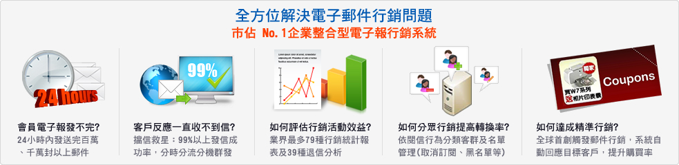 【沛盛資訊】歡慶馬年套裝優惠6折起! 輕鬆追蹤郵件流向與客戶閱信行為 - 20140107114244-66251470.jpg(圖)