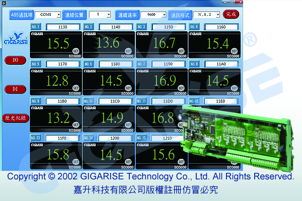 SD3000-16通道RS485循環溫度控制器-RS485熱電偶五通道溫度顯示控制器-熱電偶5通道循環溫度RS485控制器-免鑽孔表面固定式測溫體-五迴路R TYPE溫度警報控制顯示器-軟式表面測溫體 - 20200330153043-603267008.jpg(圖)