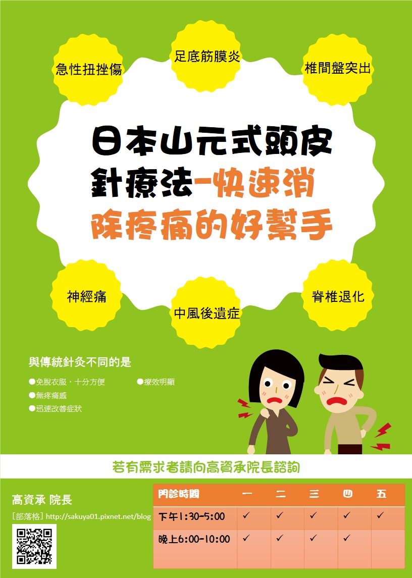 醫心堂中醫診所高資承院長，專治：突發性耳聾(耳中風)、嗅覺異常等神經疾患 - 20190404150251-361552044.jpg(圖)