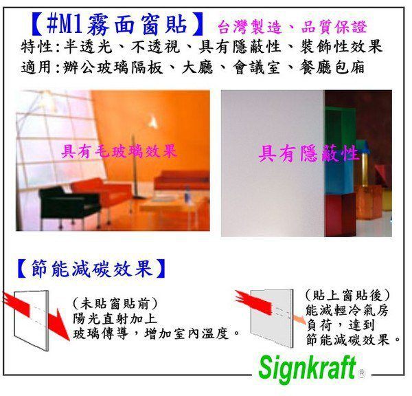 窗貼膜、窗戶貼紙＊施工窗貼＊ Signkraft易如公司【窗貼＊窗貼膜紙＊噴砂磨砂窗貼紙＊遮蔽貼紙】台北縣市到府施工窗貼、辦公室浴室窗戶貼紙 、節能省電好幫手 - 20080829110407-936576812.jpg(圖)