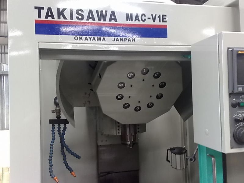 【嘉騰機械】(日製)龍澤鑽孔中心加工機TAPPING MAC-V1E,FANC-21M,rpm 8000,BT-40#,1996年 - 20100705111846_301495859.jpg(圖)