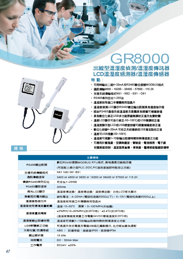 壁掛式四合一LCD背光一氧/二氧溫溼度傳送器-CO2+CO溫溼度RS485感測器-推薦飛塵PM2.5監控傳訊器-新店溫溼度PM2.5量測器-兩個獨立溫度壓力PID顯示控制器-電壓控制顯示器 - 20241206140706-465452655.jpg(圖)