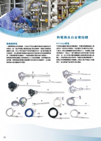 兩線式PT100大圓頭溫度傳送器-LCD壁掛式空污灰粉塵PM2.5傳送器-傳訊器投入式水位計-嘉升科技氣體掛壁型CO偵測器-直立式風管用C02濃度感測器_圖片(2)