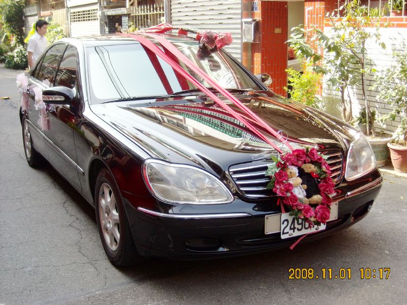 賓士禮車S350/結婚禮車/商務用車/旅遊/觀光包車/藝人保母車/婚紗攝影/機場接送(桃園 -清泉崗 -小港) - 20110703161225_768675937.jpg(圖)