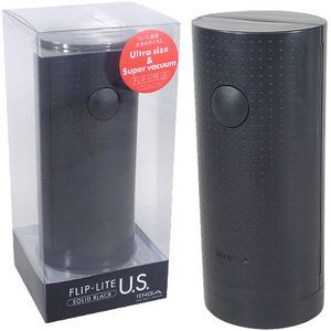 【日本TENGA．2011最新產品FLIP-LITE 第2代US加大版-重複使用型真空感自慰杯(黑色緊實型)】 - 20130419140858_351825390.jpg(圖)